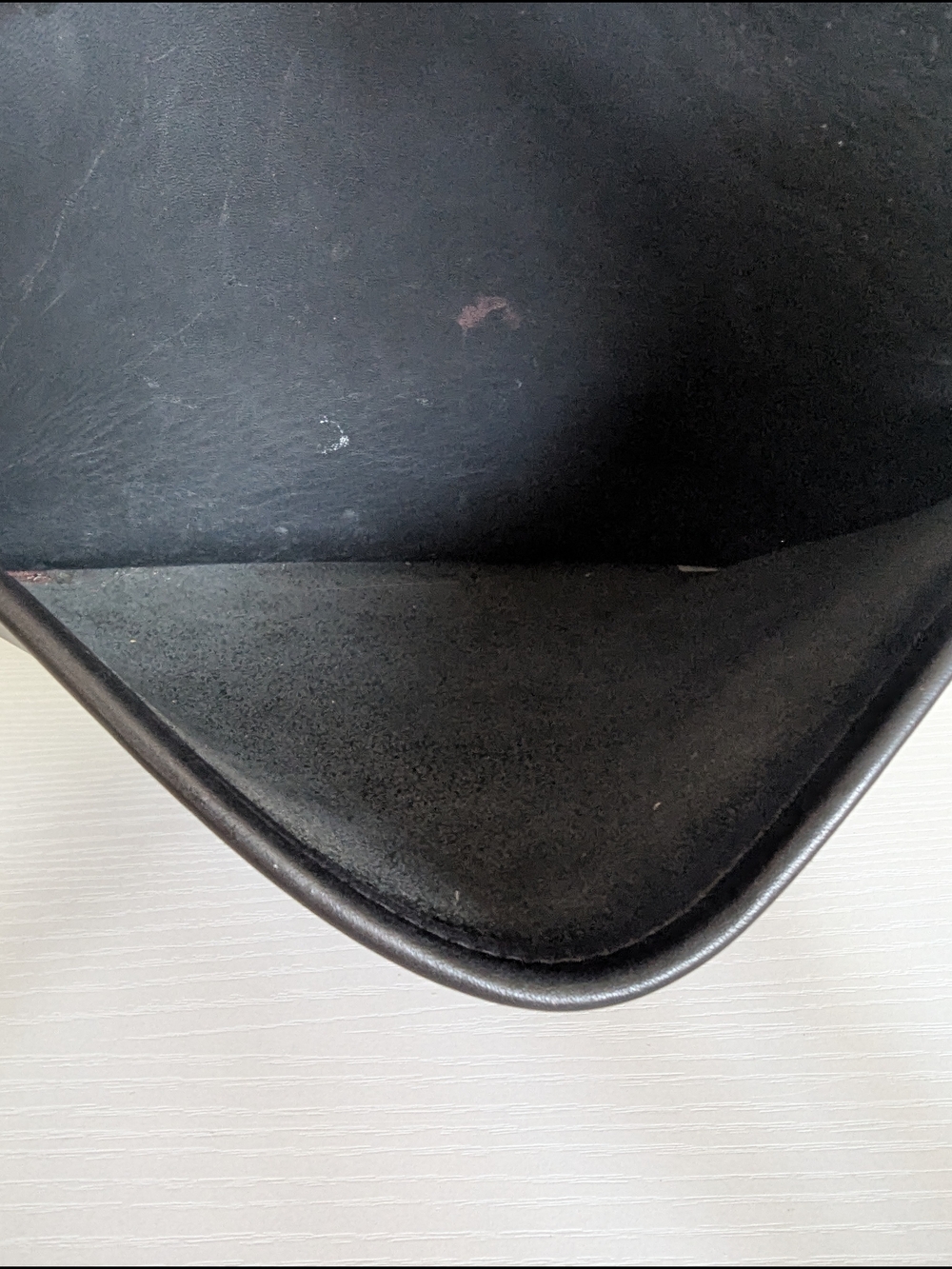 vintage Coach Devon Bag (Style #9908) from the 1990s, made of black glovetanned - Picture 14 of 14